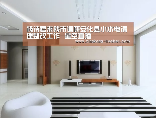 杨诗君来我市调研安化县小水电清理整改工作-星空直播(图1) 星空直播
